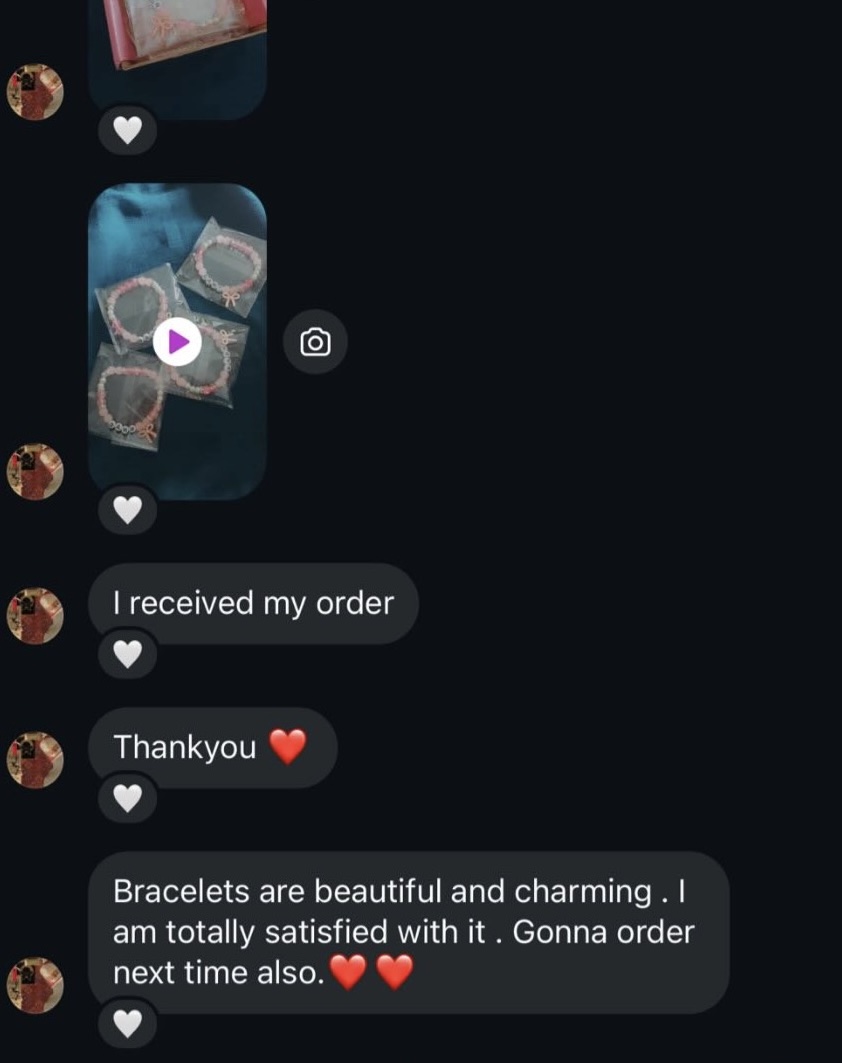 Client Review 7 — Beads & Pearls Customer Feedback